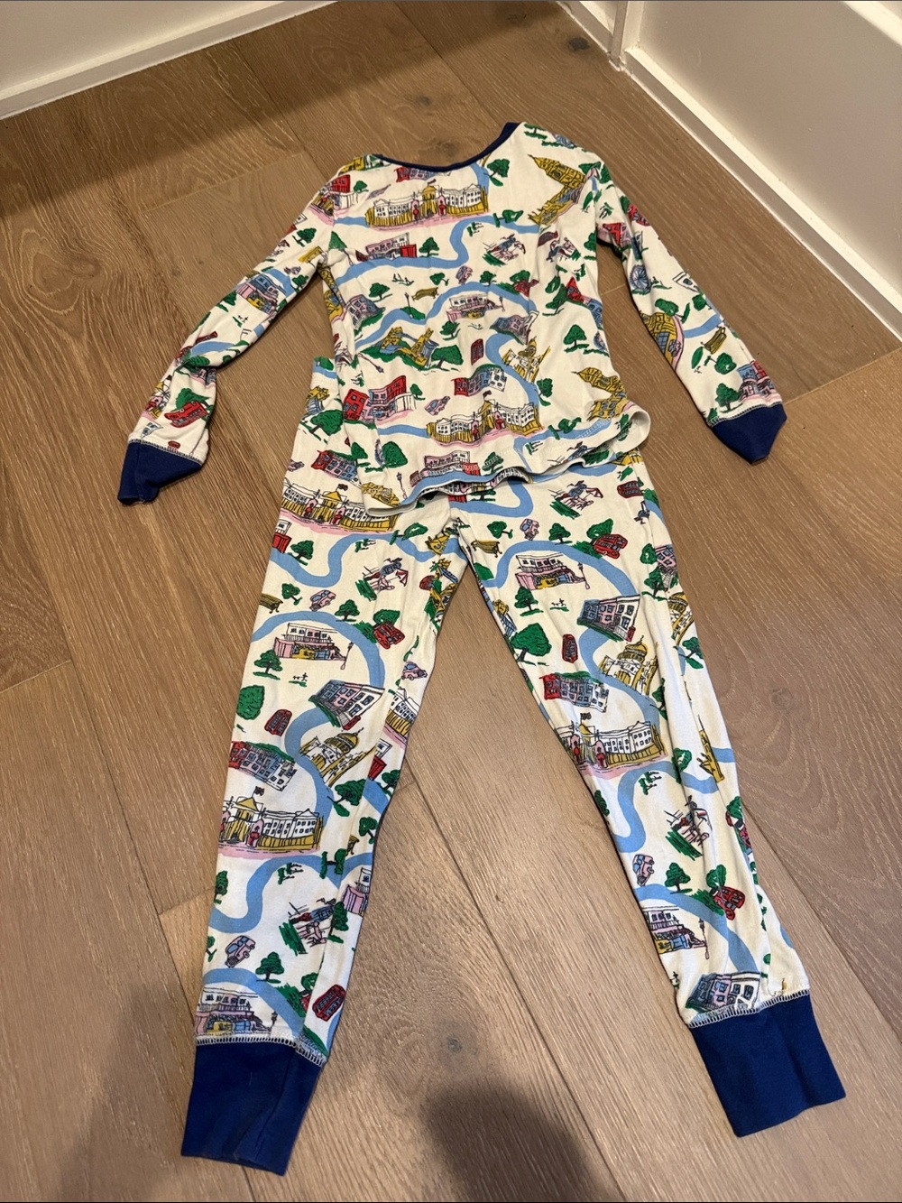 Mini Boden London Kids Pajama Set